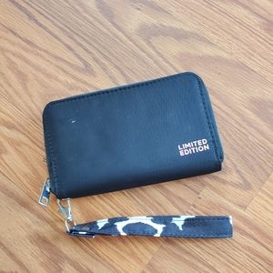 Wallet Clutch Cow print wrist strap